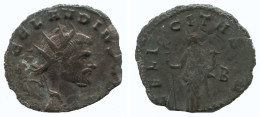 CLAUDIUS II ANTONINIANUS Roma B AD32 Felicitas AVG 2g/21mm #NNN1901.18.F.A - Der Soldatenkaiser (die Militärkrise) (235 / 284)