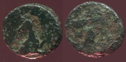 DEER Antique Authentique Original GREC Pièce 1.5g/12mm #ANT1639.10.F.A - Griechische Münzen