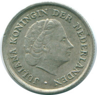 1/10 GULDEN 1966 NETHERLANDS ANTILLES SILVER Colonial Coin #NL12805.3.U.A - Nederlandse Antillen