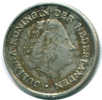1/10 GULDEN 1960 NETHERLANDS ANTILLES SILVER Colonial Coin #NL12338.3.U.A - Nederlandse Antillen