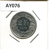 2 FRANCS 1978 SWITZERLAND Coin #AY076.3.U.A - Other & Unclassified