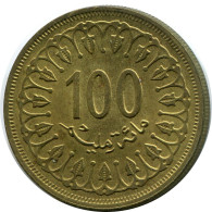 100 MILLIMES 1960 TÚNEZ TUNISIA Islámico Moneda #AP452.E.A - Tunesië