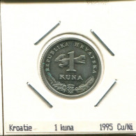 1 KUNA 1995 CROACIA CROATIA Moneda #AS553.E.A - Croacia