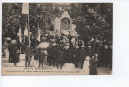 Cpa - 52 - Melay - Inauguration Deu Monument Aux Morts -  A VOIR - Other & Unclassified
