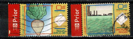 Belg. 2004 - 3246, 3247, Yv 3233, 3234, Mi 3295, 3296 Suikerindustrie / Industrie Sucrière à Tienen - Used Stamps