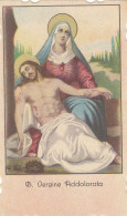 Santino Fustellato Beata Vergine Addolorata - Images Religieuses
