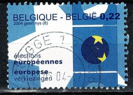 Belg. 2004 - 3255, Yv 3242, Mi 3298 Europese Verkiezingen / Elections Européennes - Oblitérés
