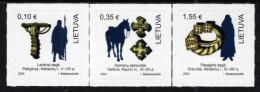 Lithuania - 2024 - Baltic Tribes - Highlanders - Mint Self-adhesive Stamp Set - Lituania