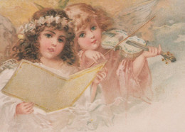 ANGELO Buon Anno Natale Vintage Cartolina CPSM #PAH026.A - Engel