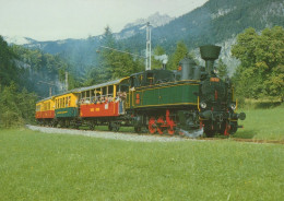 ZUG Schienenverkehr Eisenbahnen Vintage Ansichtskarte Postkarte CPSM #PAA817.A - Treni