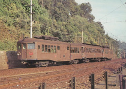 TRENO TRASPORTO FERROVIARIO Vintage Cartolina CPSM #PAA696.A - Trains
