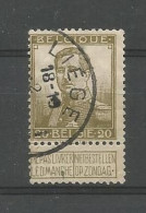 Belgie 1912 King Albert I With Name Pellens OCB 112 (0) - 1912 Pellens