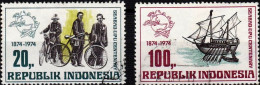 .. Indonesie 1974 Zonnebloem 799 +802 Used - Indonesia