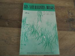 LES NATURALISTES BELGES N° 4 Année 1974 Régionalisme Salamandre Forêt De Soignes Carnivores Belgique Clé Détermination - Belgique