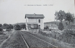 LAILLE - La Halte - La Gare Avec Arrivée Du Train - Environs De RENNES - Tbe - Redon
