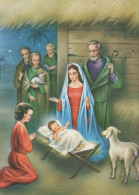 Vierge Marie Madone Bébé JÉSUS Noël Religion #PBB630.A - Vierge Marie & Madones