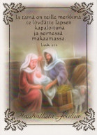 Jungfrau Maria Madonna Jesuskind Religion Christentum Vintage Ansichtskarte Postkarte CPSM #PBA435.A - Vergine Maria E Madonne