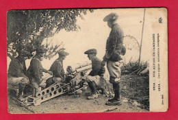 AE106  MILITARIA  GUERRE 1914  CHASSEURS ALPINS  NOS ALPINS EN CAMPAGNE - Regimenten