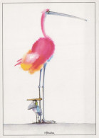 UCCELLO Animale Vintage Cartolina CPSM #PBR701.A - Vögel
