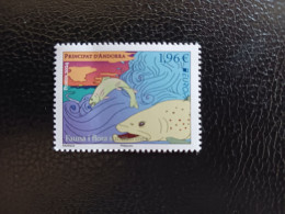 Andorra 2024 Andorre French EUROPA Cept Underwater Fauna Flora Fish 1v Mnh - Unused Stamps