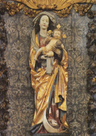 Vergine Maria Madonna Gesù Bambino Religione Vintage Cartolina CPSM #PBQ220.A - Vierge Marie & Madones