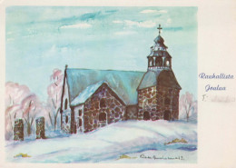 CHURCH Christianity Religion Vintage Postcard CPSM #PBQ093.A - Kirchen Und Klöster