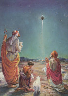 SAINTS Baby JESUS Christianity Religion Vintage Postcard CPSM #PBP697.A - Otros & Sin Clasificación