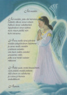 ANGELO Natale Vintage Cartolina CPSM #PBP519.A - Engel