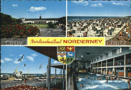 72505880 Norderney Nordseebad Hallenbad Moewe Faehre Strand  Norderney - Norderney