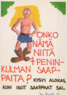 SOLDATI UMORISMO Militaria Vintage Cartolina CPSM #PBV855.A - Humour