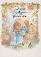 BAMBINO BAMBINO Scena S Paesaggios Vintage Cartolina CPSM #PBU589.A - Scènes & Paysages