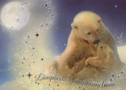OURS Animaux Vintage Carte Postale CPSM #PBS218.A - Ours