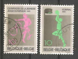 Belgie 1991 Sport OCB 2402/2403  (0) - Oblitérés