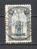 Belgique - COB N° 164 - Belle Oblitération "Bruxelles Brussel 10" - Used Stamps