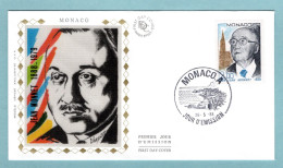 FDC Monaco 1988 - Jean Monnet - YT 1638 - FDC