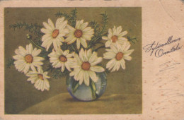FLOWERS Vintage Ansichtskarte Postkarte CPA #PKE720.A - Fiori