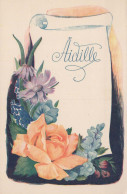 FLOWERS Vintage Ansichtskarte Postkarte CPA #PKE600.A - Flores