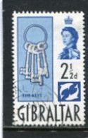 GIBRALTAR - 1960  2 1/2d  DEFINITIVE  FINE USED - Gibilterra