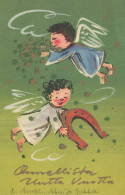 ANGE Noël Vintage Carte Postale CPSMPF #PKD763.A - Angels