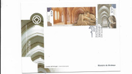 Enveloppe Unesco Patrimonio Da Humanidade Mosteiro De Alcobaça Du 07 11 2002   N°462 - Used Stamps