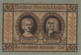 50 PFENNIG 1921 Stadt LAUCHSTÄDT Saxony UNC DEUTSCHLAND Notgeld Banknote #PC025 - [11] Local Banknote Issues