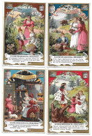 S 544, Liebig 6 Cards, Schneeweisschen U. Rosenrot (GERMAN) (ref B11) - Liebig