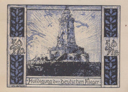50 PFENNIG 1921 Stadt FRANKENHAUSEN Thuringia DEUTSCHLAND Notgeld #PD463 - Lokale Ausgaben