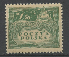 Pologne - Poland - Polen 1919 Y&T N°168 - Michel N°110 * - 1,50m Symbole De L'agriculture - Nuevos