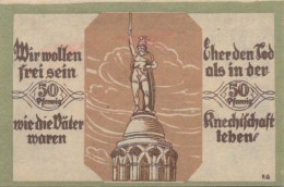 50 PFENNIG 1921 Stadt SOLTAU Hanover UNC DEUTSCHLAND Notgeld Banknote #PI086 - Lokale Ausgaben