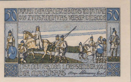 50 PFENNIG 1921 Stadt STASSFURT Saxony DEUTSCHLAND Notgeld Banknote #PF445 - Lokale Ausgaben