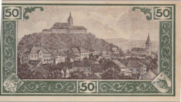 50 PFENNIG 1921 Stadt SIEGBURG Rhine UNC DEUTSCHLAND Notgeld Banknote #PI139 - Lokale Ausgaben