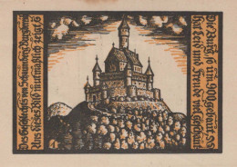 50 PFENNIG 1921 Stadt SCHALKAU Thuringia DEUTSCHLAND Notgeld Banknote #PD538 - Lokale Ausgaben
