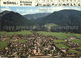 72505404 Woergl Tirol Gesamtansicht Mit Markbachjoch Woergl Tirol - Sonstige & Ohne Zuordnung