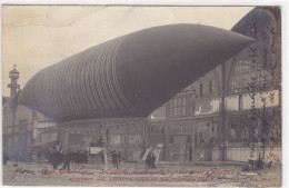 Jeudi 12 Novembre 1903 - Atterrissage Au Champ De Mars - Airships
